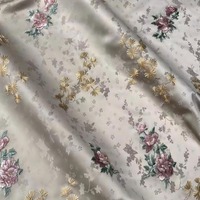Weben Great Good Texture Hochwertige klassische wasch bare Jacquard Blumen stoff für elegante Heim textilien Sofa Tisch