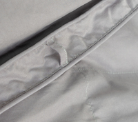 Couette luxueuse en duvet de canard blanc toutes saisons, taille Queen, hypoallergénique, écologique, tissu anti-duvet en coton 300TC