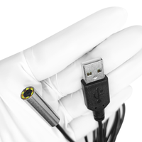 IP67 防水工业内窥镜模块 1080P 2MP GC2755 CMOS 传感器 8mm USB 检查内窥镜摄像头模块，适用于医疗