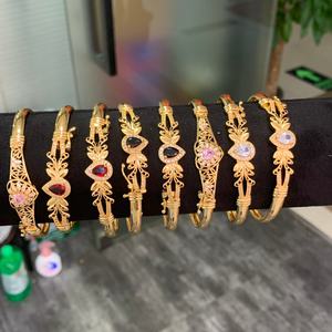 โรงงาน JXX ขายส่งกำไลเพชรซิคอนหลากสีสันหรูหราสง่างาม กำไลข้อมือสวยเก๋สำหรับผู้หญิง - Product Image 1