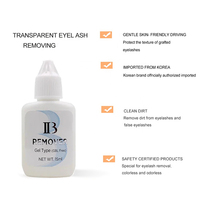 Dissolvant de cils liquide coréen Marque privée Dissolvant d'extension de cils liquide