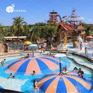 Parc aquatique Cenchi <span class=keywords><strong>avec</strong></span> trampoline au bord de la <span class=keywords><strong>piscine</strong></span>, aire de jeux extérieure, trampoline aquatique commercial, équipement de parc aquatique - Product Image 4