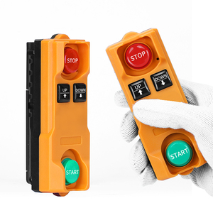 YU-<span class=keywords><strong>2</strong></span> <span class=keywords><strong>2</strong></span> כפתור זנב להניף חשמלי הרמת מנוף רדיו אלחוטי עגור שלט רחוק - Product Image 1