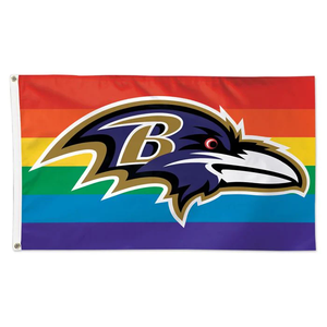 Wholesale High Quality Design <b>Flags</b> 3x5ft Sporting Event Custom Baltimore Ravens <b>Flag</b> - Product Image 5