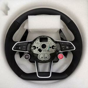 Volante de cuero de color personalizado para Volkswagen Golf MK6 7 7.5 GTI GTD GTE R <span class=keywords><strong>Polo</strong></span> de alta gama - Product Image 4