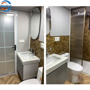 WinFair 40 pieds maisons mobiles préfabriquées maisons à bas <span class=keywords><strong>prix</strong></span> maisons en conteneur 3 chambres à coucher avec salle de bain maison de luxe à vendre en Thaïlande - Product Image 3