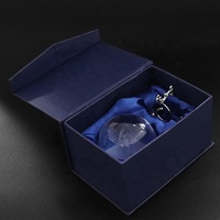 IDEAL 3D Laser Gravé Système Galactique Boule De Cristal Astronomie 3D Planètes Modèle Boule De Sphère De Verre pour La Maison Décorations Cadeaux