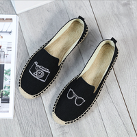 Espadrille en toile blanche en gros pas cher en Chine, chaussure en toile tendance en gros