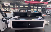 Machine de découpe laser CNC à fibre de haute précision pour tôles en acier au carbone, nouvelle génération, pour la découpe de métaux, 1500*3000mm