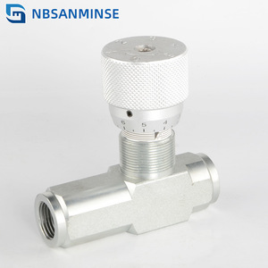 วาล์วควบคุมการไหลแบบทางเดียว Nbsanminse Npt 1/2 นิ้ว 400 บาร์ วาล์วควบคุมการไหลไฮดรอลิก - Product Image 1