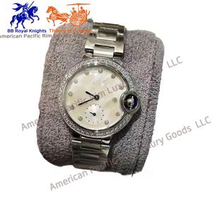 Montre-bracelet à quartz pour femme, sport et mode, luxe, affaires, mouvement en acier inoxydable 316L, emballée dans une boîte Cartier. - Product Image 3