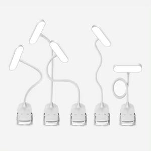 Lámpara de Escritorio LED Recargable con Clip, Nueva, con Intensidad Regulable, Color Ajustable y Cabezal Horizontal - Product Image 4