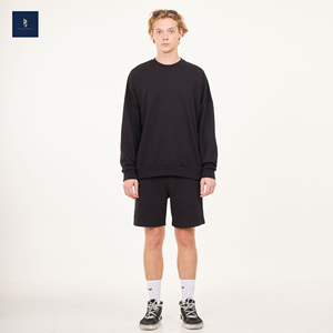 ชุดสเวตเชิ้ตผ้าโพลีเอสเตอร์ผ้าฝ้ายโพลีเอสเตอร์พร้อมโลโก้ตามสั่งสำหรับฤดูหนาว - Product Image 1