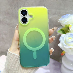 Mode néon dégradé magnétique charge étuis de téléphone portable pour Iphones 15 Pro Max pour <span class=keywords><strong>iPhone</strong></span> 16 Pro Max pour <span class=keywords><strong>iphone</strong></span> 15 Pro Max - Product Image 5