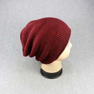 Outdoor Gorros Acrylic <b>Slouchy</b> Crochet Custom Label Ski <b>Beanie</b> <b>Hat</b> Female Men Knitted <b>Hat</b> Baggy <b>Beanie</b> - Product Image 5