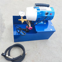 Pompe de test de pression électrique portative DSY 25 avec réservoir d'eau et soupape de sécurité pour le test de pression des systèmes de plomberie