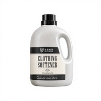 Ensemble OEM Handle Jug Mist Grey, Adoucissant textile liquide et Lessive liquide, Parfum longue durée, Fraîcheur, Produits de nettoyage