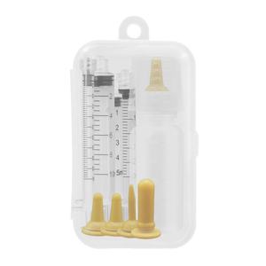 Kit d'alimentation <span class=keywords><strong>pour</strong></span> chatons et petits animaux, chatons, chiens et lapins nouveau-nés, biberon en silicone <span class=keywords><strong>pour</strong></span> animaux de compagnie, sûr et facile à utiliser, avec seringue - Product Image 1