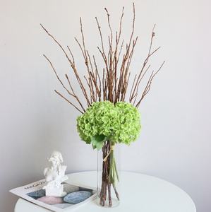 Mousse artificielle Flexible en bois, 12 pièces, tiges de branches, décoration florale de noël, vente en gros - Product Image 3