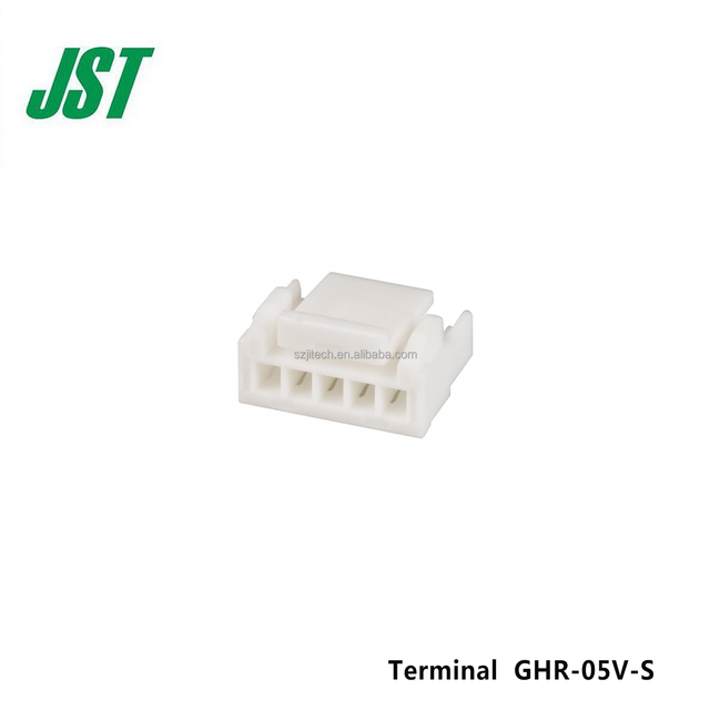 JST GH 1.25mm Pitch Female 5-Pin Copper Alloy Housing Wire to Board Connector GHR-05V-S for UAV 250V Rated