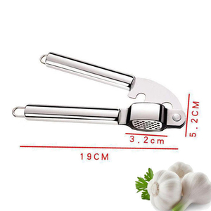 Prensa de Ajo Manual de Acero Inoxidable Syh1280 al por Mayor con Mango de Zinc, Utensilio de Cocina Metálico - Product Image 4