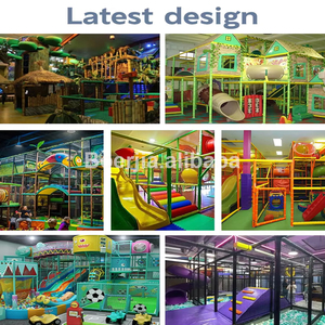 Custom Design Modular Kids Indoor Playground, Playground <b>Combined</b> with Trampoline Zone for Family Entertainment Center (FEC) - Product Image 5