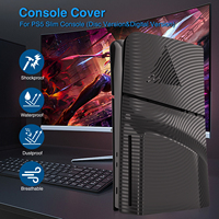 Plaques de protection de console Honcam Slim, accessoires, panneaux de ventilation pour Playstation 5 Slim Disc Digital