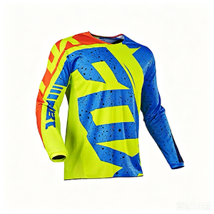 T-shirt à manches longues polyvalent et stylé pour <span class=keywords><strong>moto</strong></span> tout-terrain transfrontalière, coupe européenne et américaine. - Product Image 1