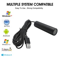 Caméra Bullet 1080P Full HD MJPG USB avec capteur CMOS 2MP, support en métal, garantie 1 an