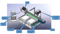 Machine de soudage par points CNC multifonctionnelle, soudeuse de fixations métalliques, équipement de soudage par points automatique pour la fabrication métallique