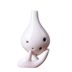 Instrument de <span class=keywords><strong>musique</strong></span> folklorique traditionnel <span class=keywords><strong>Alto</strong></span> C-Tone Ocarina en céramique à 6 trous pour la <span class=keywords><strong>musique</strong></span> ethnique - Product Image 3