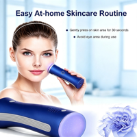 Appareil de soin de la peau portable personnalisable pour le visage et le nez, fourni directement par l'usine BINZIM, en plastique ABS, multi-prises, garantie 1 an