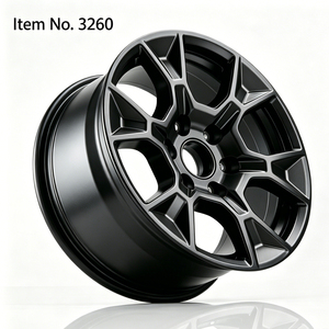 Velg Off-road Hitam Abu-abu 18 Inch Custom Forged 18x8 ET35 6x139.7 Full Paint Alloy Rims Cocok untuk Toyota LC300 SUV Off-road Refit - Product Image 1
