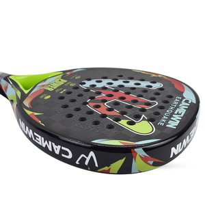 Raqueta de Pádel de Alta Calidad, Personalizada, de Carbono 18k, Hexagonal 3D, Brillante, en Forma de Lágrima/Redonda/Diamante - Product Image 6