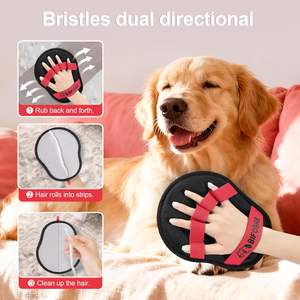 Gant électrostatique réutilisable à cinq doigts pour enlever les poils d'animaux, brosse magique pour chiens, chats, canapé, tapis et usage domestique - Product Image 3