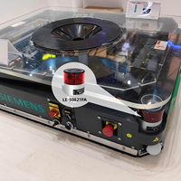 Capteur laser lidar guidé à 360 degrés Hinson LE-50621FA, technologie TOF, pour chariot élévateur, AGV, AMR, navigation, détection d'obstacles