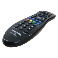 Télécommande universelle en plastique à code fixe pour téléviseurs LCD LED E407, compatible avec 6 appareils, facile à utiliser