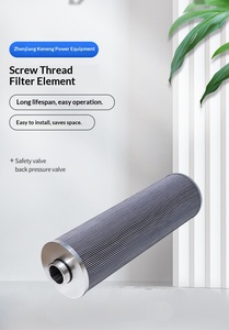 Elemento Filtrante de Fibra de Vidrio de Alta Precisión de 1um - Cartucho Roscado de Repuesto para Sistemas Industriales de Purificación de Aceite - Product Image 6