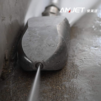 Buse de dragage de pipeline haute pression AMJET-buse de nettoyage d'égout de fossés