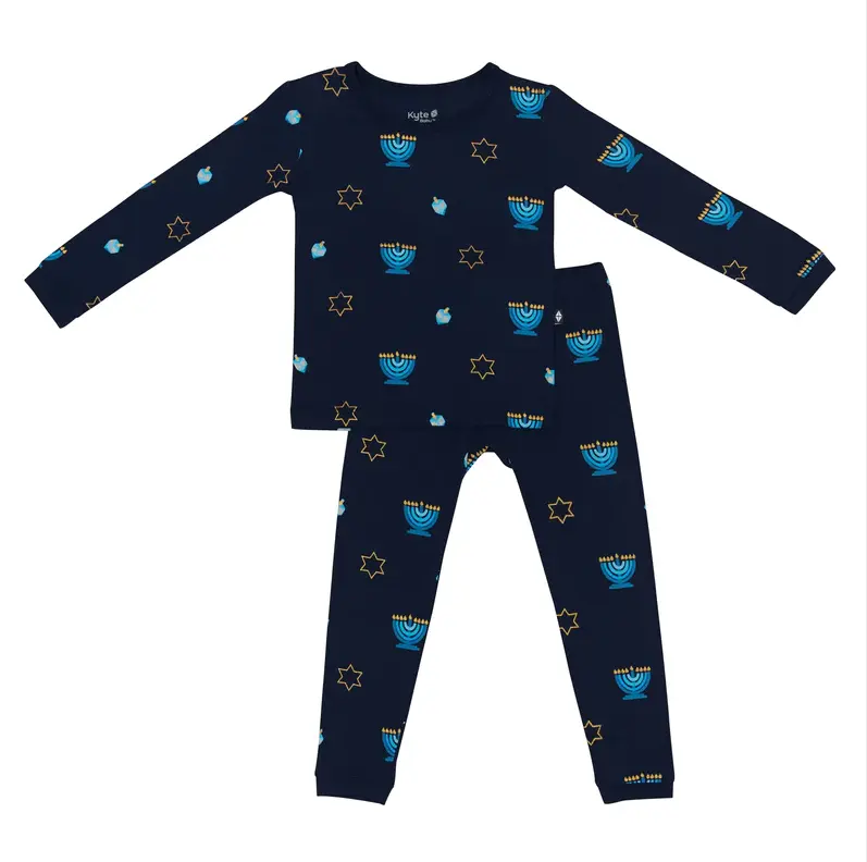 HONGBO Custom Bamboo Baby long sleeve Pajamas Set Baby clothes new born baby Pajamas