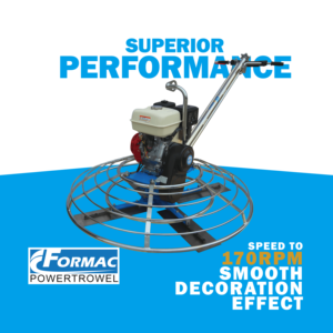 เครื่องปาดคอนกรีตแบบใช้น้ำมันเบนซิน รุ่น Formac 446C ขนาดเล็ก ควบคุมด้วยรีโมท สำหรับงานก่อสร้าง ขาย - Product Image 4