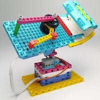 Microbit Kit pendidikan DIY anak-anak, belajar teknologi mainan konstruksi plastik blok Teknik Sains tenaga surya elektrik 3D