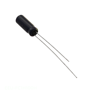 Condensateur à traversée radiale EEU-FC1H100H CAP ALUM 10UF 20% 50V, canal fabricant 10 uF - Product Image 1