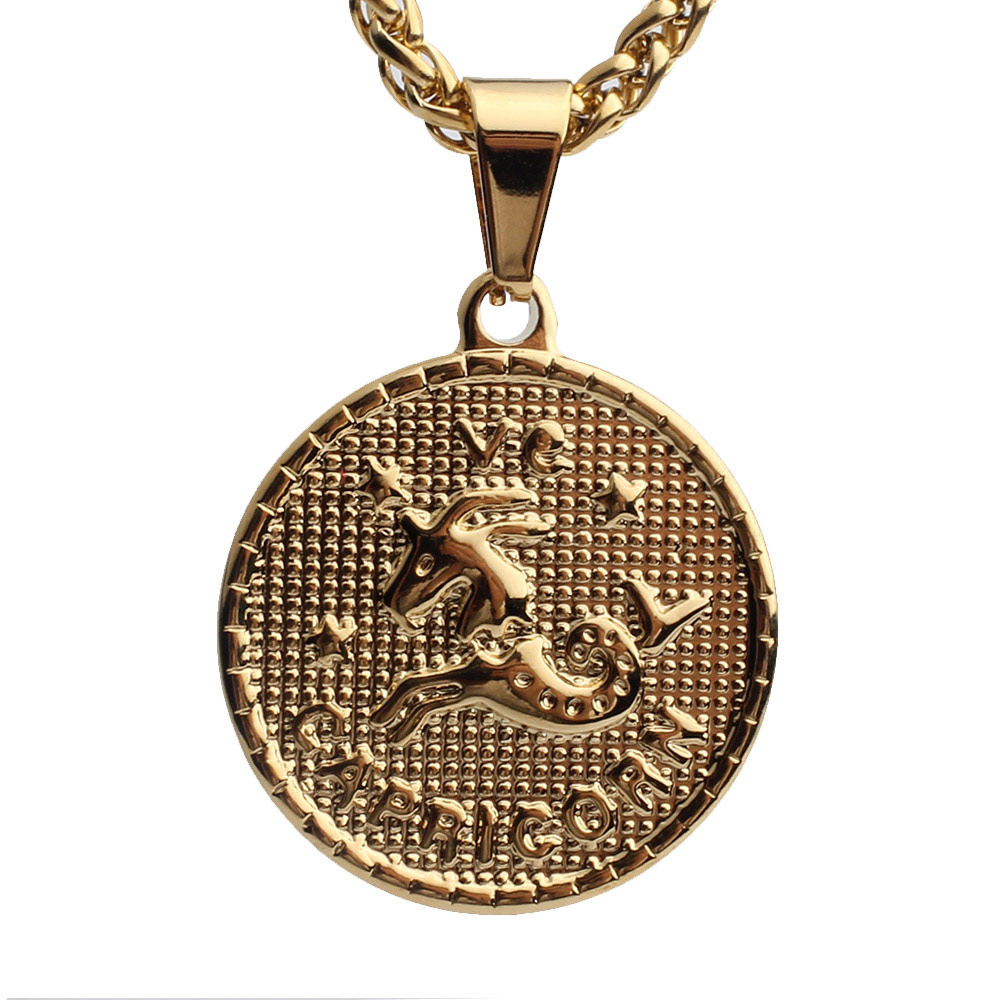 Pendentif Caprocorn en or