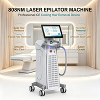 Nouvelle Machine d'Épilation Laser Diode 2026 à 3 Longueurs d'Onde (808nm, 755nm, 1064nm) avec Refroidissement Glacé 4 Ondes OEM