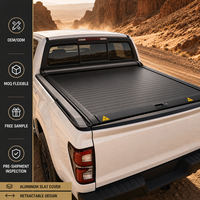 Couverture de benne rigide pliable en aluminium pour F150 Tacoma GMC Sierra RAM 1500 Vente en gros OEM