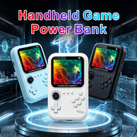 Console de jeu portable 2-en-1 K8 et batterie externe, prend en charge plus de 10 émulateurs et manettes externes, plus de 10 000 jeux pour FC MD SFC