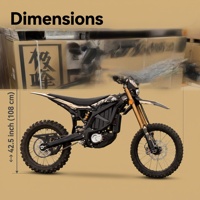 Motocicleta Eléctrica Surron Ultra Bee 2024 2025 2026, Legal para Calle, 24.5KW 74V60Ah, Alta Potencia, Carga Rápida, Todoterreno, USB Rápido