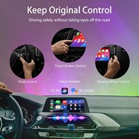 Adaptateur sans fil Android Auto Wifi Dongle Usb-a Usb-c Box & Carplay Récepteur Type c pour Iphone Mazda Cx5 Apple, 2024 Dernier cri