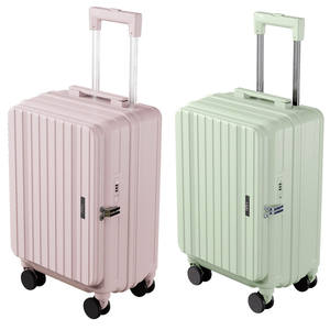 Nuova Valigia da Viaggio Stranger Travel 20 Pollici, Trolley Rinforzato Resistente con Ruote Girevoli, Ampia Capacità, Chiusura con Password - Product Image 5